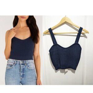 NWT Z Supply | Elsa knit camisole in Midnight Blue